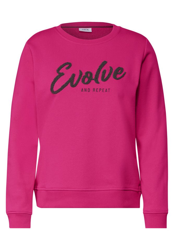 CECIL Sweatshirt aus reiner Baumwolle – Bild 4 von 5