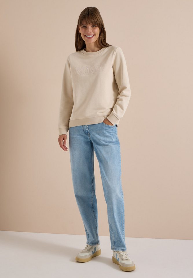 CECIL Sweatshirt aus reiner Baumwolle – Bild 3 von 5
