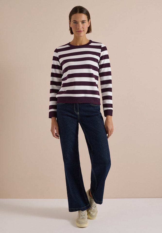 CECIL Sweatshirt im angenehmen Materialmix – Bild 3 von 5