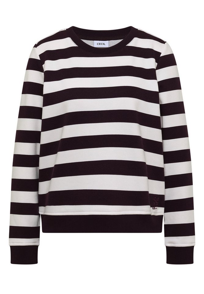 CECIL Sweatshirt im angenehmen Materialmix – Bild 4 von 5