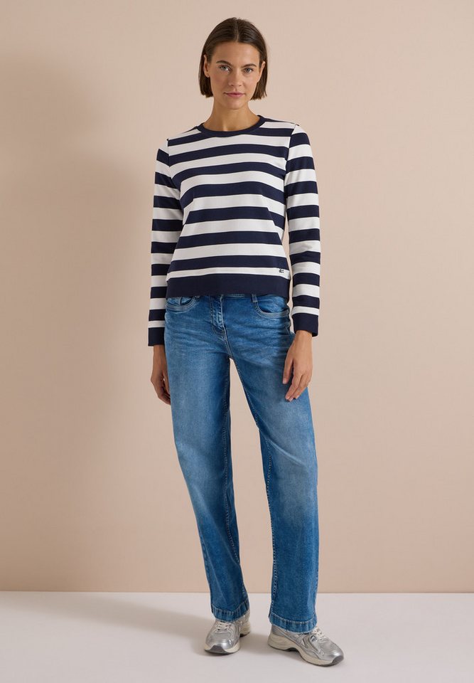 CECIL Sweatshirt im angenehmen Materialmix – Bild 3 von 5