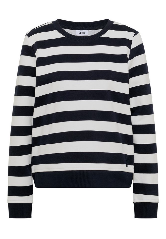 CECIL Sweatshirt im angenehmen Materialmix – Bild 4 von 5