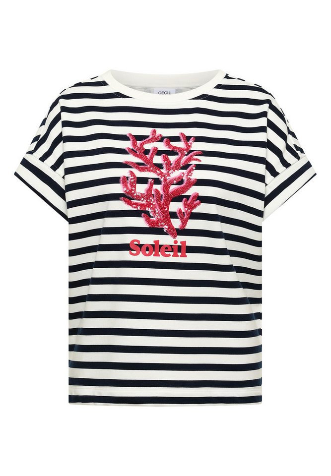 CECIL Sweatshirt im Streifen-Design – Bild 4 von 5