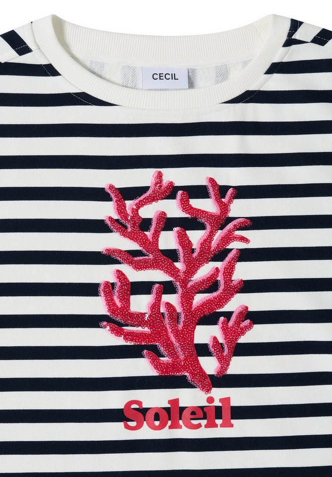 CECIL Sweatshirt im Streifen-Design – Bild 5 von 5