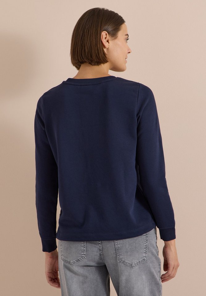 CECIL Sweatshirt mit Elastiksaum und Tunnelzug – Bild 2 von 5