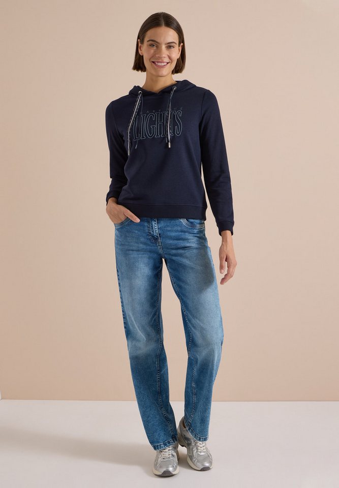 CECIL Sweatshirt mit Rippstrick – Bild 3 von 5
