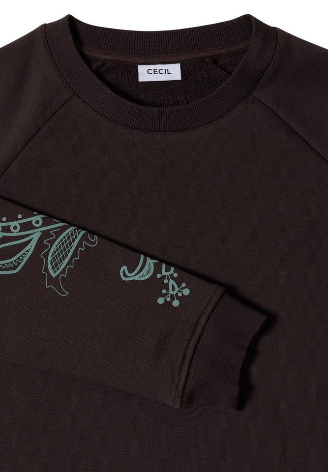CECIL Sweatshirt mit Rundhalsausschnitt – Bild 5 von 5