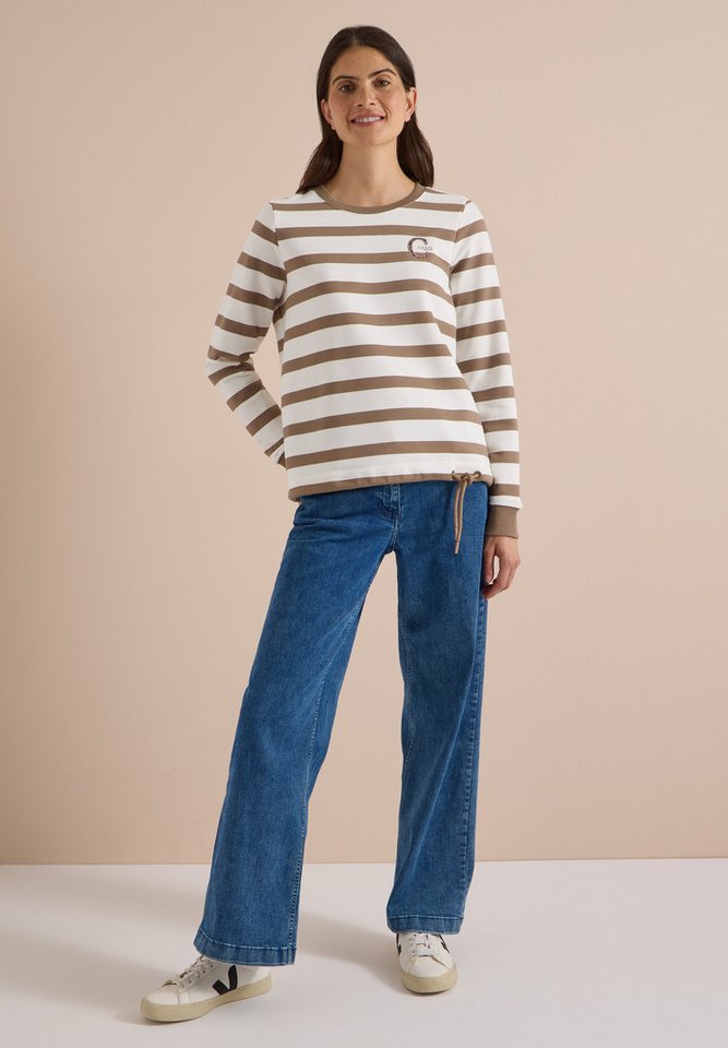 CECIL Sweatshirt mit Rundhalsausschnitt – Bild 3 von 5