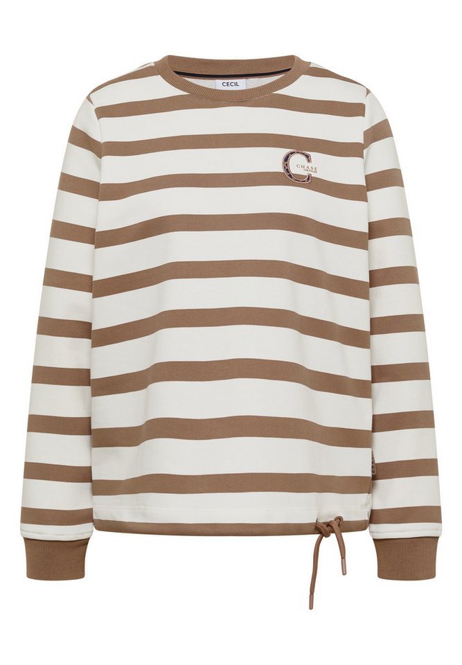 CECIL Sweatshirt mit Rundhalsausschnitt – Bild 4 von 5