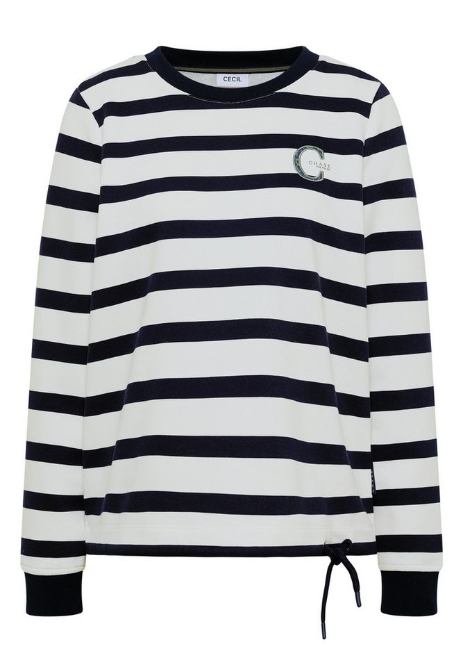 CECIL Sweatshirt mit Rundhalsausschnitt – Bild 4 von 5
