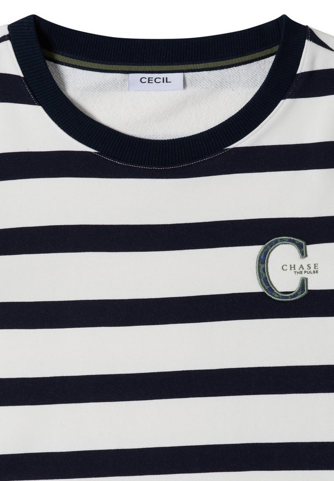 CECIL Sweatshirt mit Rundhalsausschnitt – Bild 5 von 5