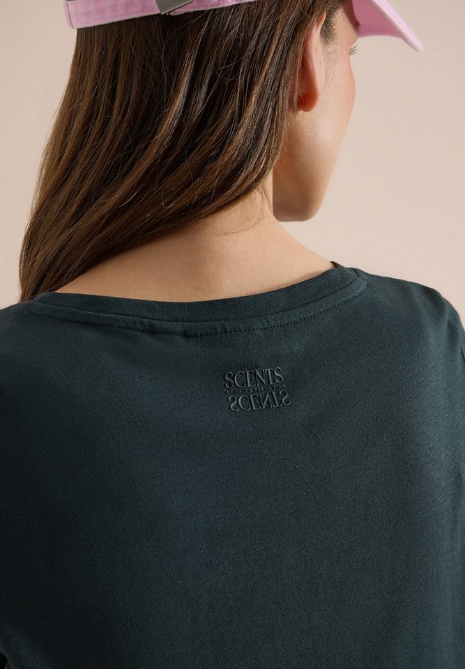 CECIL T-Shirt aus Baumwollmix mit Modal, pflegeleichte Jersey-Qualität – Bild 3 von 5