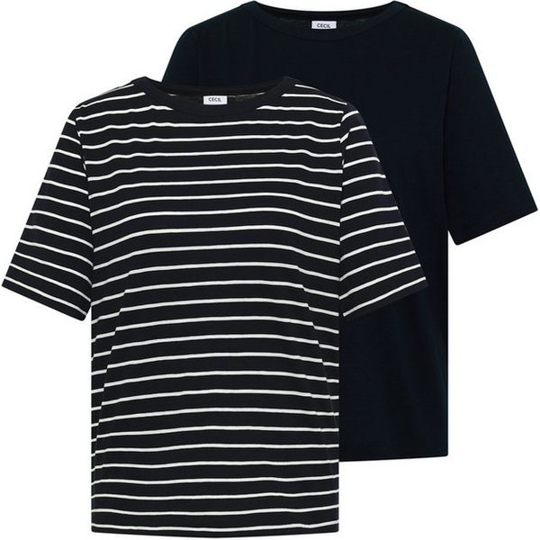 CECIL T-Shirt aus reiner Baumwolle