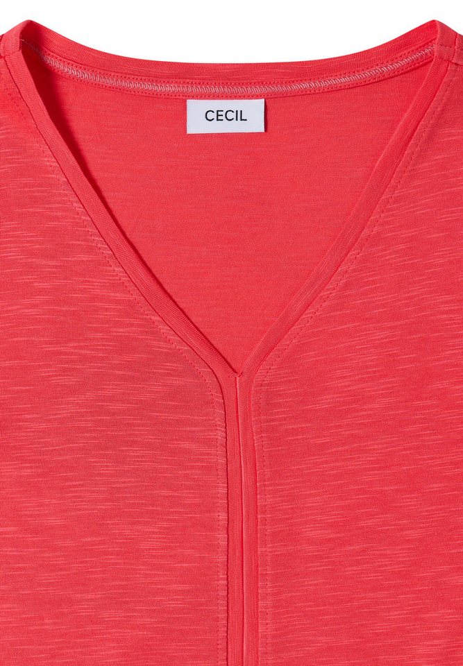 CECIL T-Shirt in Unifarbe – Bild 5 von 5