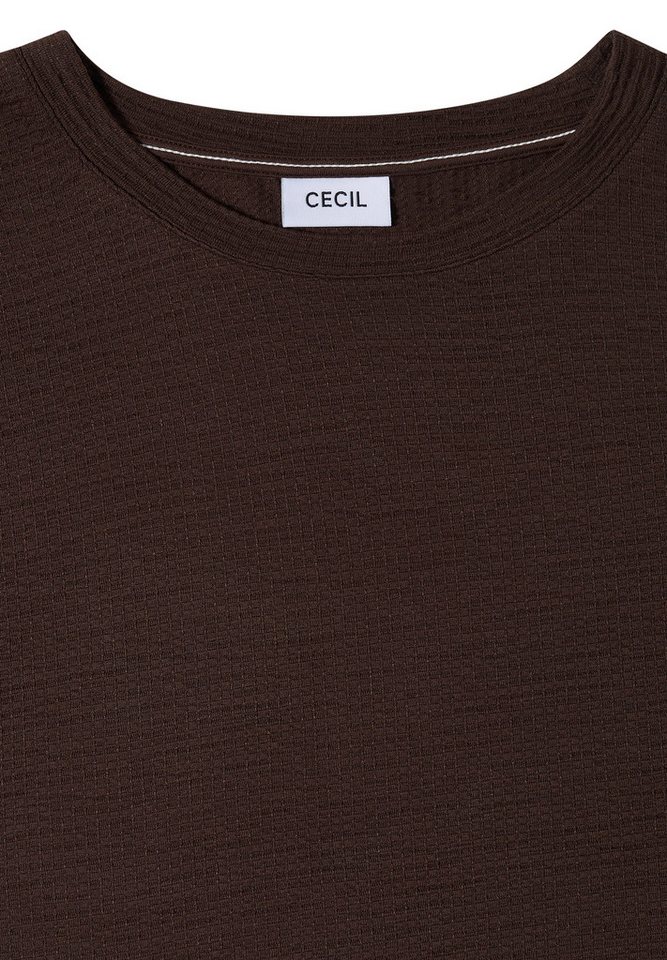 CECIL T-Shirt in Unifarbe – Bild 5 von 5