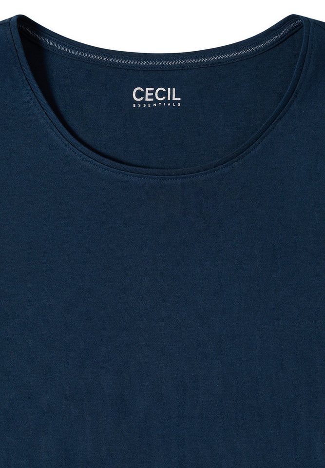 CECIL T-Shirt in Unifarbe – Bild 5 von 5