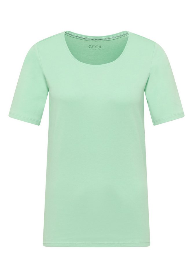 CECIL T-Shirt in Unifarbe – Bild 4 von 5