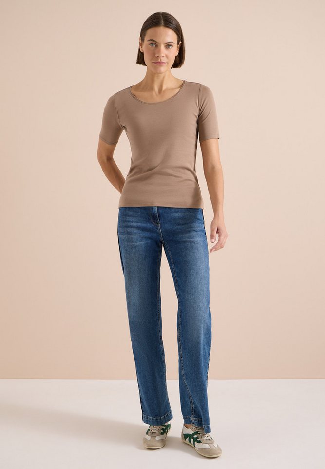CECIL T-Shirt in Unifarbe – Bild 5 von 5