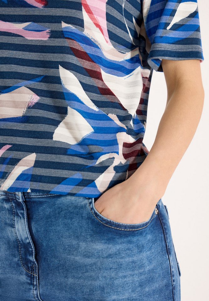CECIL T-Shirt mit All-Over Print – Bild 2 von 5