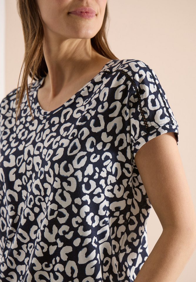 CECIL T-Shirt mit All-Over Print – Bild 4 von 5