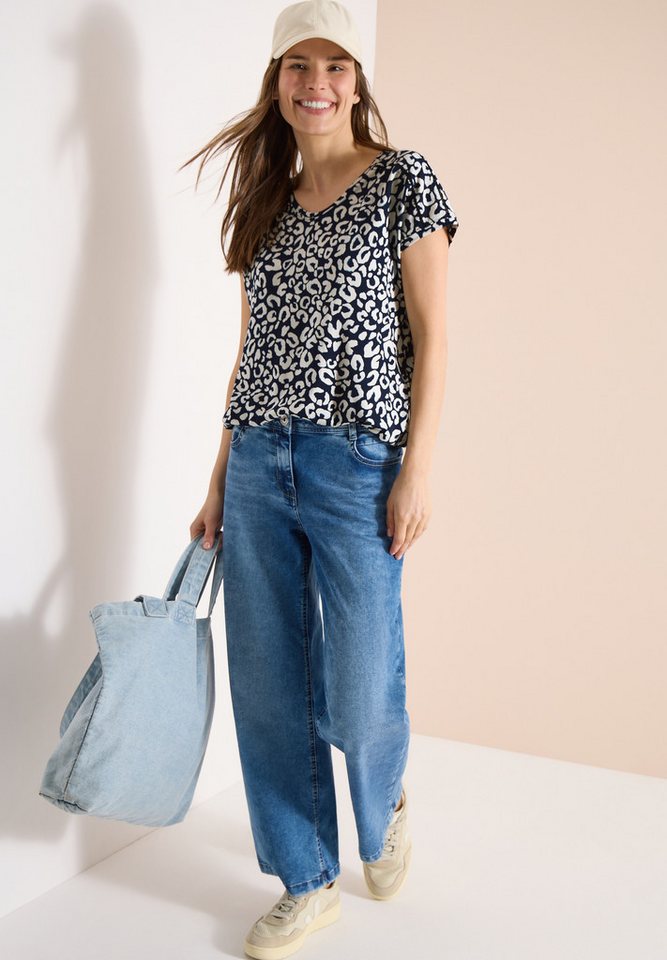 CECIL T-Shirt mit All-Over Print – Bild 5 von 5