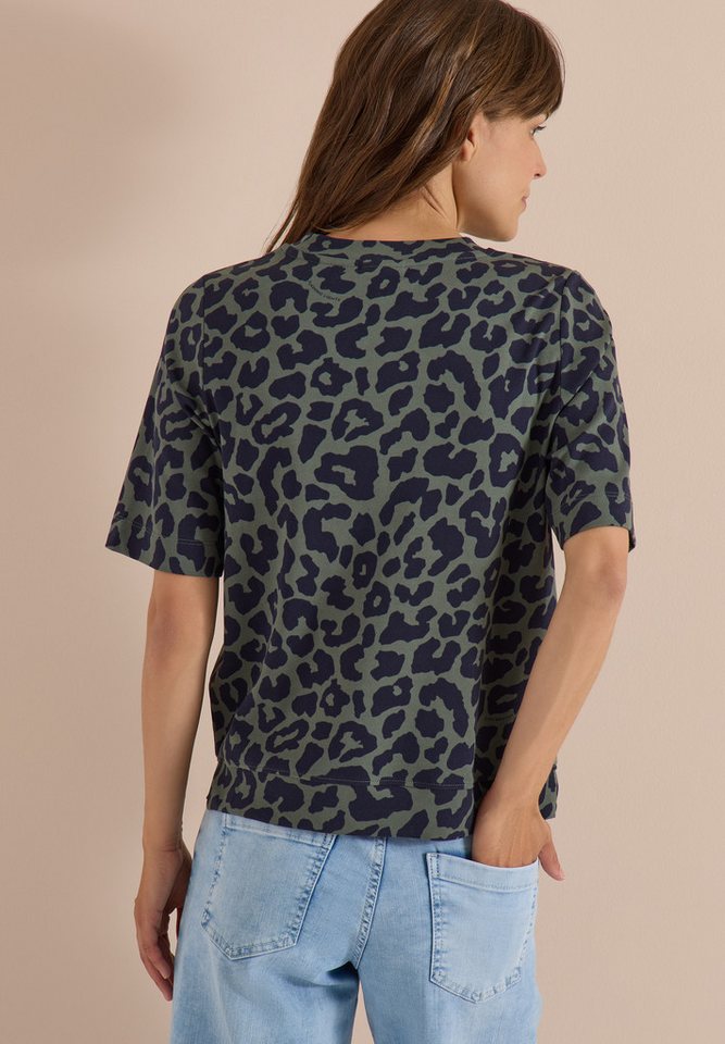 CECIL T-Shirt mit Animal-Print, lässige Passform – Bild 2 von 5