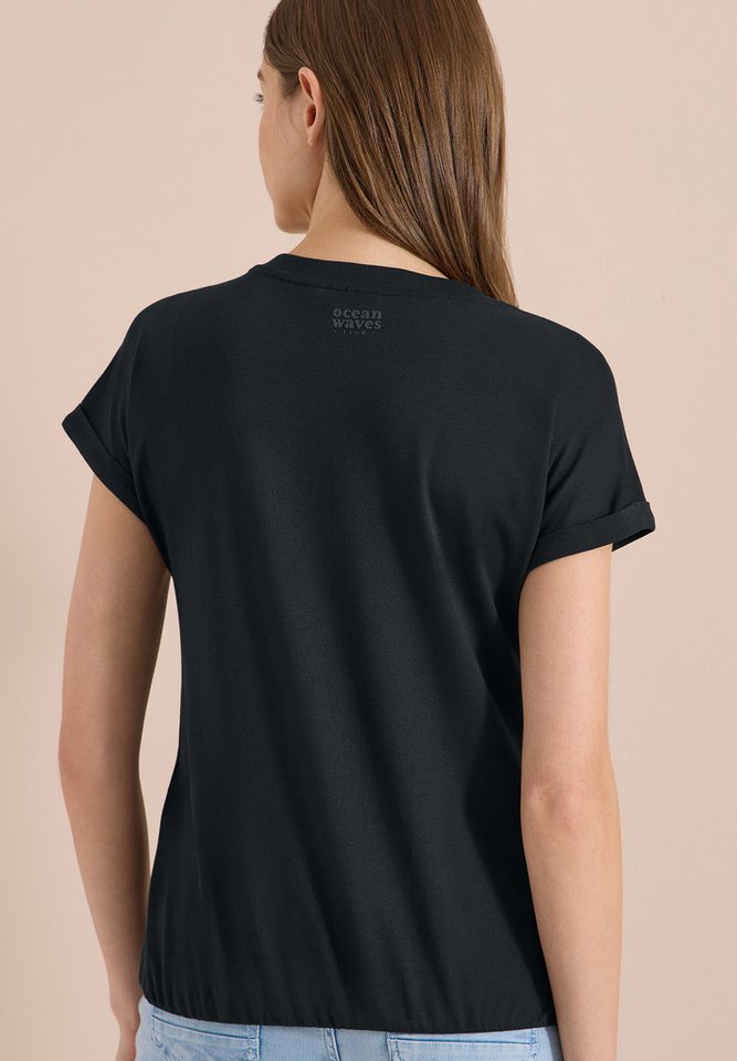 CECIL T-Shirt mit elastischem Bund – Bild 3 von 5