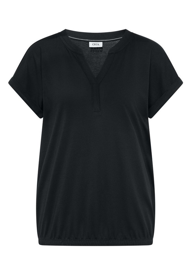 CECIL T-Shirt mit elastischem Bund – Bild 4 von 5
