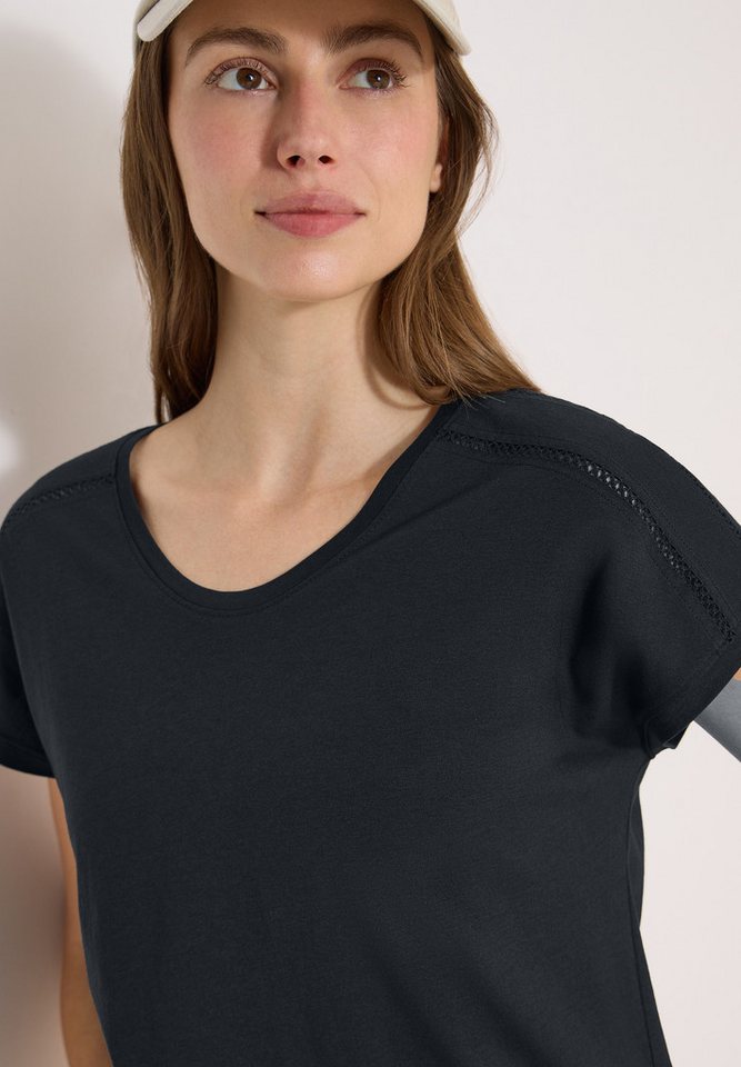 CECIL T-Shirt mit elastischem Bund – Bild 3 von 5