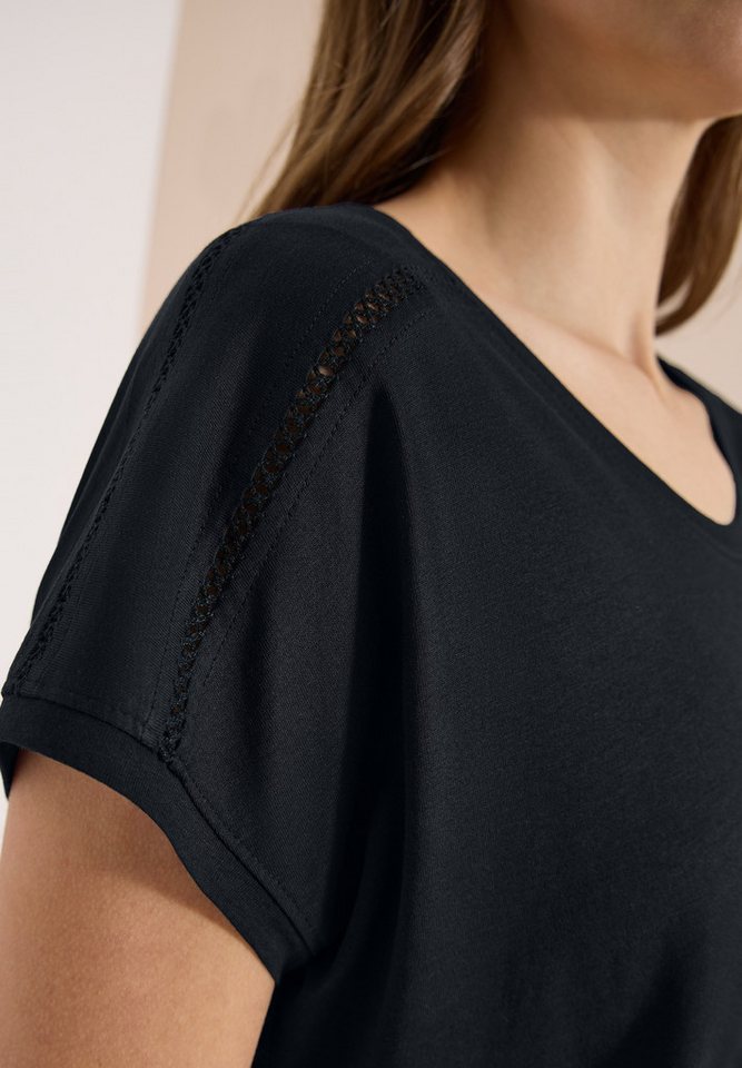 CECIL T-Shirt mit elastischem Bund – Bild 4 von 5