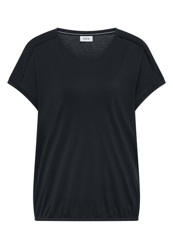 CECIL T-Shirt mit elastischem Bund – Bild 5 von 5