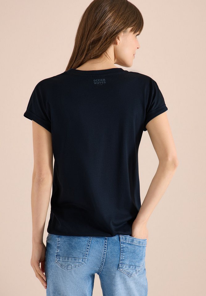 CECIL T-Shirt mit elastischem Bund – Bild 2 von 5