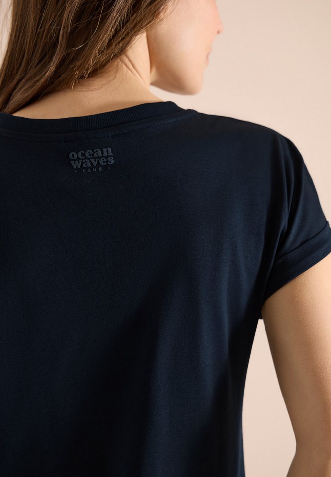 CECIL T-Shirt mit elastischem Bund – Bild 4 von 5
