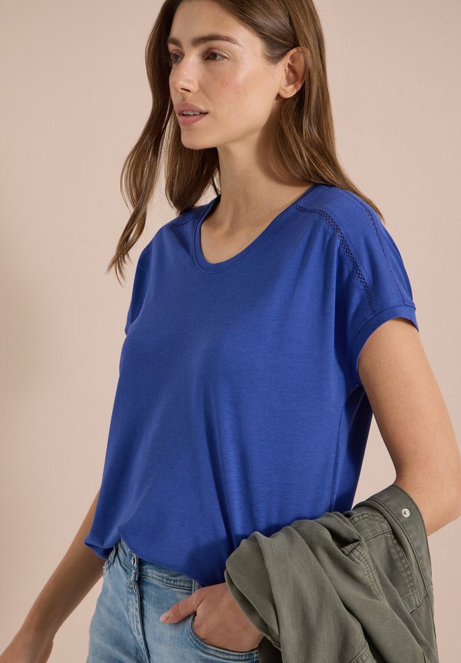 CECIL T-Shirt mit elastischem Bund – Bild 4 von 5