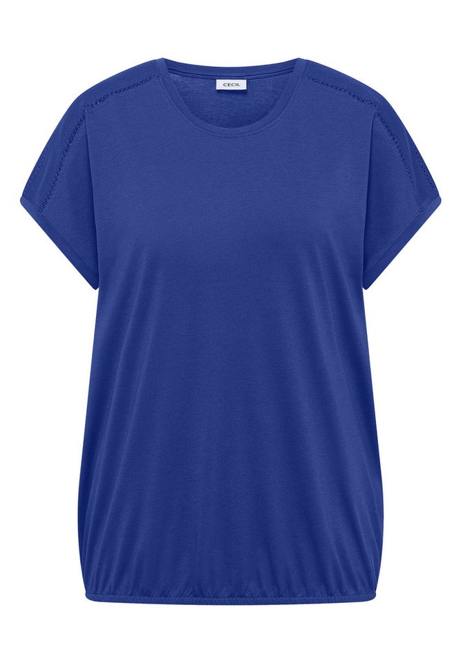 CECIL T-Shirt mit elastischem Bund – Bild 5 von 5