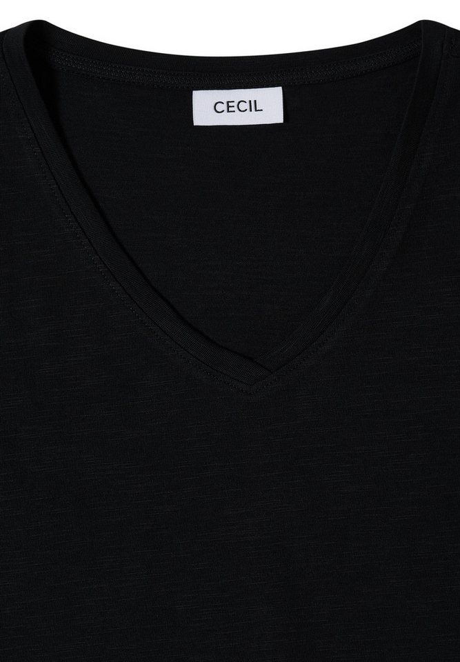 CECIL T-Shirt mit Flammgarn – Bild 5 von 5