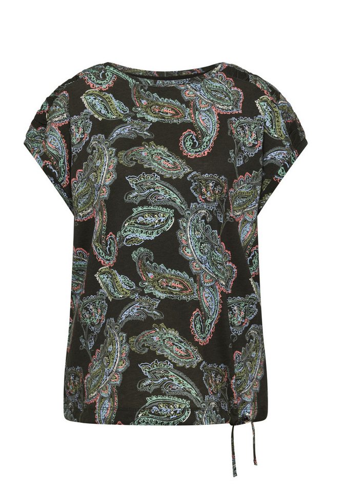 CECIL T-Shirt mit gerafften Ärmeln – Bild 4 von 5