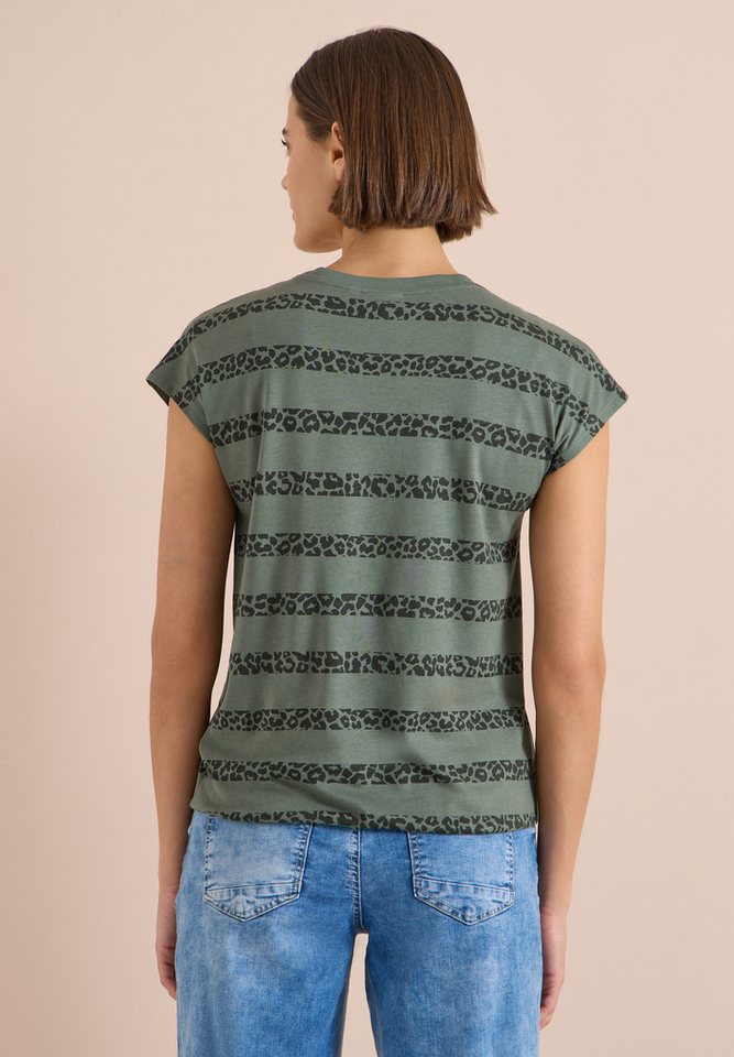 CECIL T-Shirt mit Leo-Streifen – Bild 2 von 5