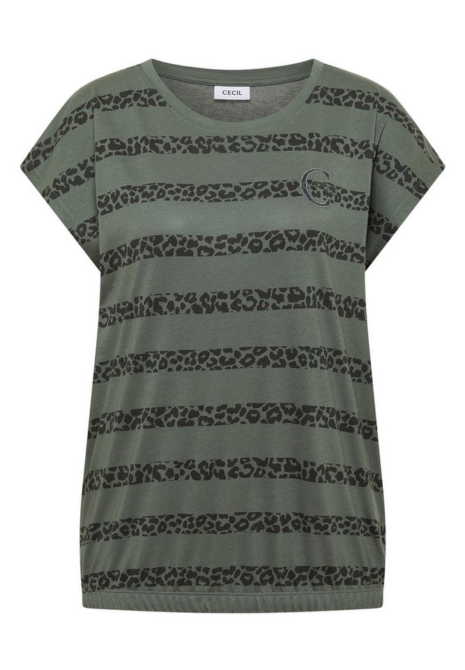 CECIL T-Shirt mit Leo-Streifen – Bild 4 von 5