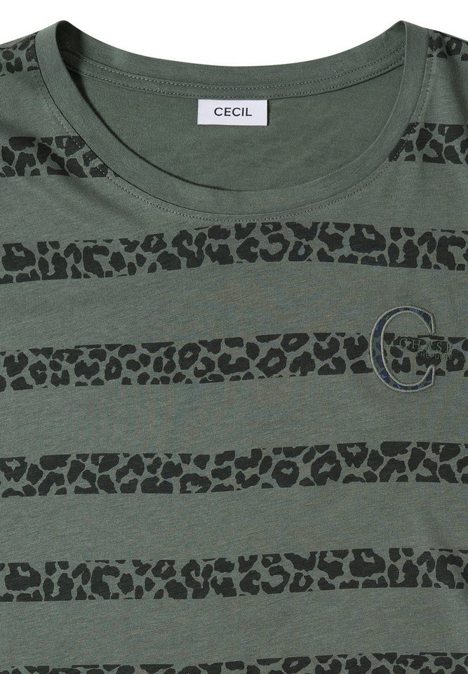 CECIL T-Shirt mit Leo-Streifen – Bild 5 von 5