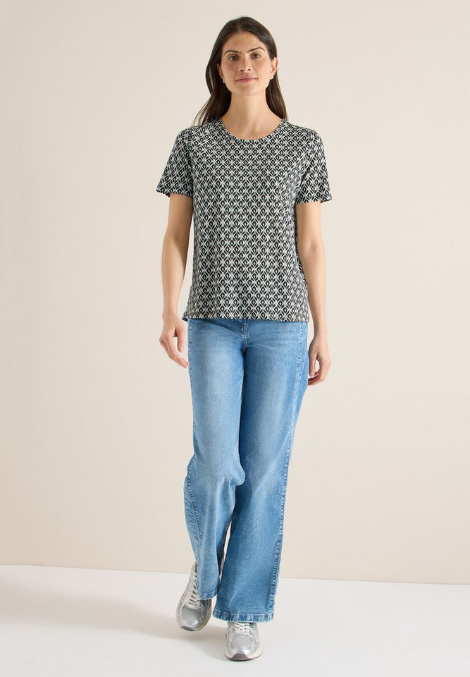 CECIL T-Shirt mit Minimal Muster – Bild 3 von 5
