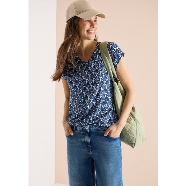 CECIL T-Shirt mit Minimal Muster
