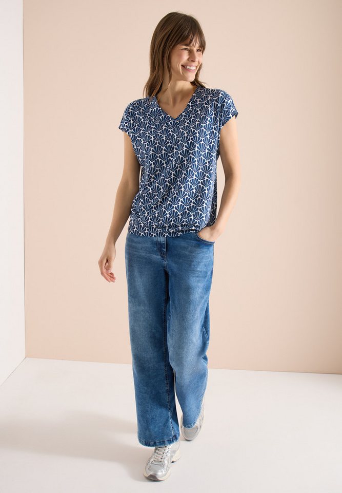 CECIL T-Shirt mit Minimal Muster – Bild 3 von 5