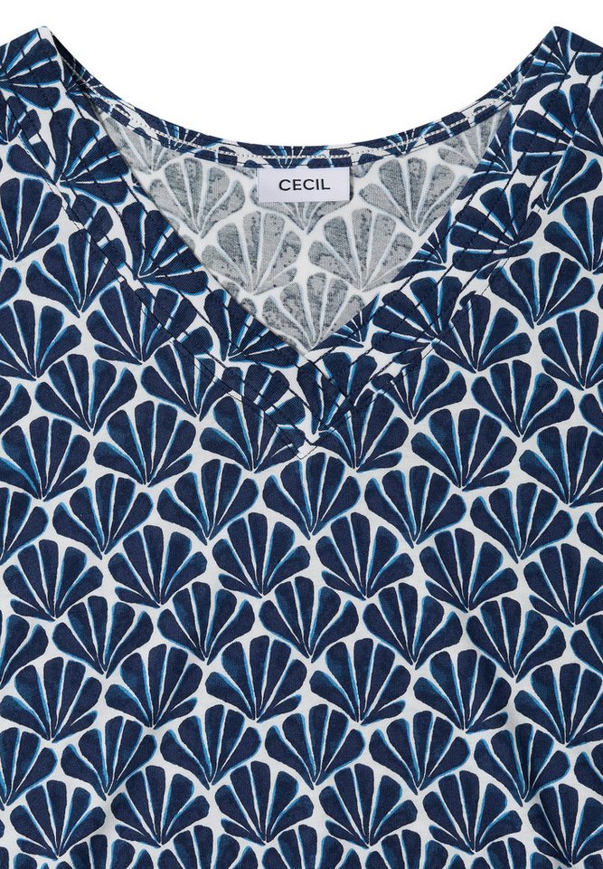 CECIL T-Shirt mit Minimal Muster – Bild 5 von 5