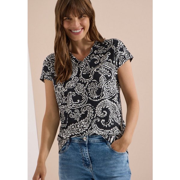 CECIL T-Shirt mit Paisley-Muster