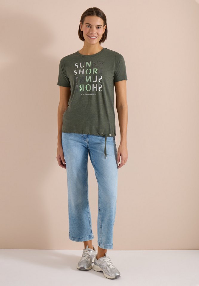 CECIL T-Shirt mit Rundhalsausschnitt – Bild 3 von 5