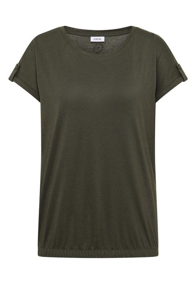 CECIL T-Shirt mit Rundhalsausschnitt – Bild 4 von 5