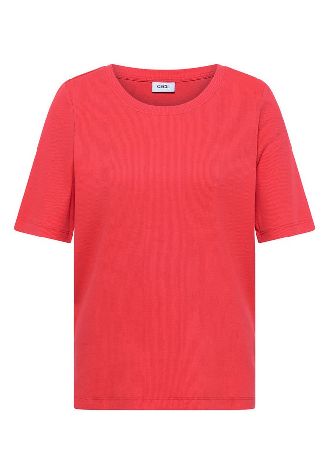 CECIL T-Shirt mit Rundhalsausschnitt – Bild 4 von 5