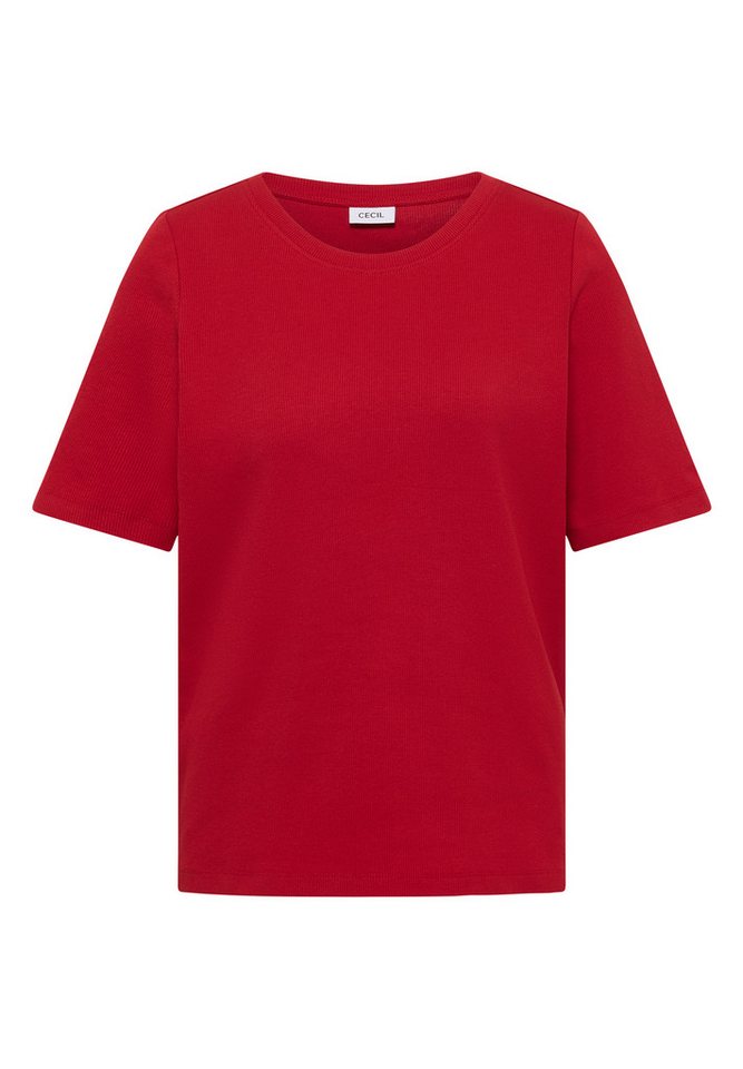 CECIL T-Shirt mit Rundhalsausschnitt – Bild 4 von 5