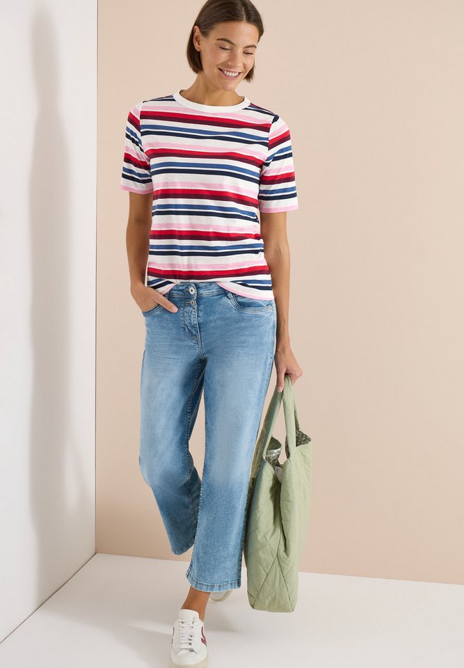 CECIL T-Shirt mit Streifen Muster – Bild 5 von 5